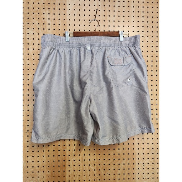 Caribbean Joe Size XXL 2XL Swim Shorts Hawaiian Trunks Board Shorts pockets - Picture 4 of 8